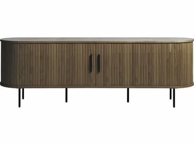 Unique Furniture Nola 75&quot; Ply Wood Media Console JENOLA4829BRW