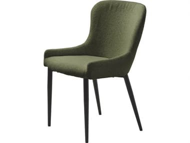 Unique Furniture Ontario Green Upholstered Armless Dining Chair Set of 2 JEONTA347003