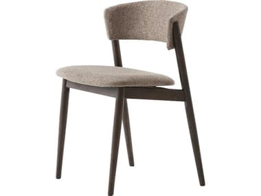 Unique Furniture Revere Chairs Solid Wood Beige Upholstered Armless Dining Chair Set of 2 JEREVE554101