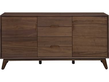 Unique Furniture Sedona 63'' Walnut Wood Sideboard JESDNA4235