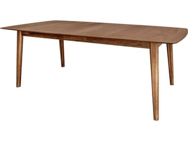 Unique Furniture Sedona 78" Rectangular Wood Walnut Dining Table JESDNA4270
