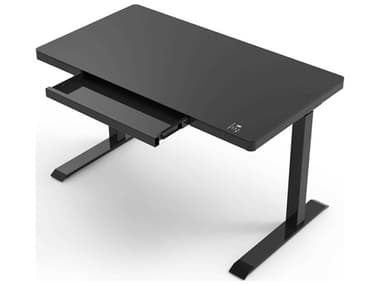 Unique Furniture Sit-stand Height Adjustable & Standing 47" Black Desks JESMART4709
