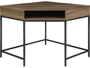 Unique Furniture Sierra Walnut Brown Corner Desk JESRRA4599