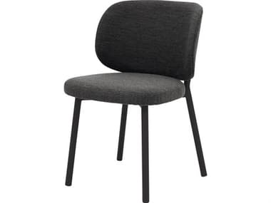 Unique Furniture Swan Gray Upholstered Armless Dining Chair Set of 2 JESWAN475201
