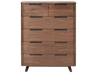 Unique Furniture Tahoe Walnut Six-Drawer Chest of Drawers JETAHOE4190