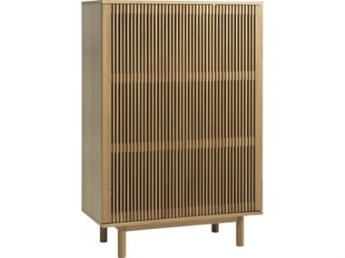 Unique Furniture Tiber Natural Oak Brown Wood Accent Chest JETIBE4965NAT