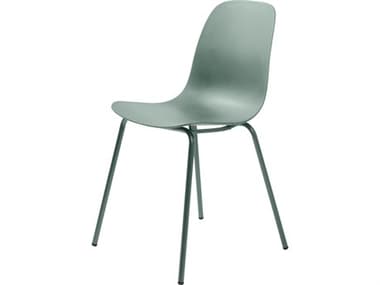 Unique Furniture Whitby Green Armless Dining Chair Set of 2 JEWHIT3791GREEN