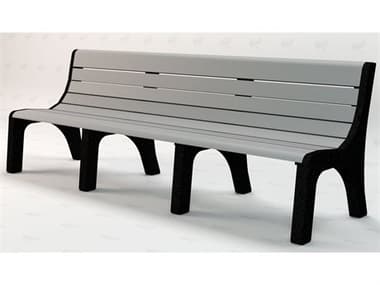 Frog Furnishings Newport Recycled Plastic 8 ft. Bench JHPB8NEW