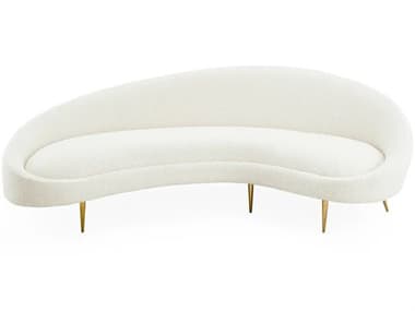 Jonathan Adler Ether White Upholstered Sofa JON31548