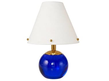 Jonathan Adler Belvedere Blue Crystal Table Lamp JON33172