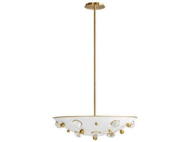 Jonathan Adler Globo Gold Dome Pendant JON34130