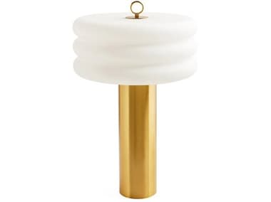 Jonathan Adler Alphaville Brass Table Lamp JON34146