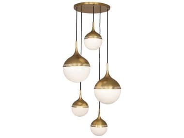 Jonathan Adler Rio 27" Wide Bronze Chandelier JON34179