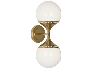 Jonathan Adler Rio 18" Tall Gold Wall Sconce JON34184