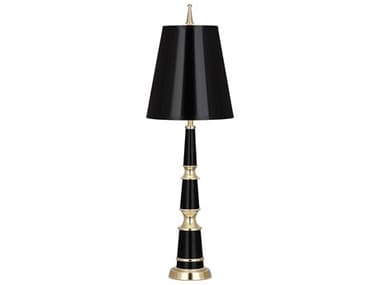 Jonathan Adler Versailles Black brass Gold Buffet Lamp JON34195