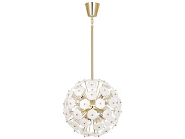 Jonathan Adler Vienna 18" Wide Gold Sputnik Chandelier JON34202