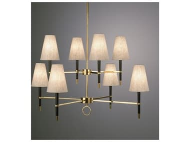 Jonathan Adler Ventana 45" Wide Black Chandelier JON34206