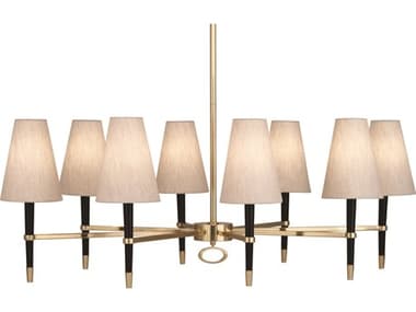 Jonathan Adler Ventana Black Empire Chandelier JON34231