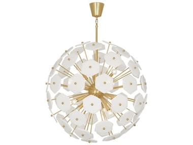 Jonathan Adler Vienna 32" Wide White Sputnik Chandelier JON34232