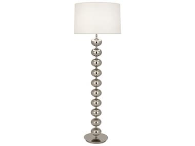 Jonathan Adler Hollywood Polished Nickel Floor Lamp JON34384