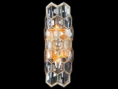 John Richard Array 2-Light Champagne Clear Wall Sconce JRAJC9381