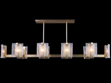 John Richard Claritas 10-Light Brass Linear Island Pendant JRAJC9408