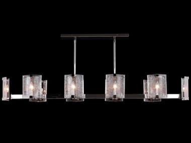 John Richard Claritas 66" 10-Light Polished Nickel Linear Island Pendant JRAJC9409