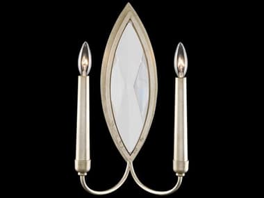 John Richard Petaline 2-Light Champagne Silver Wall Sconce JRAJC9417