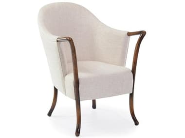 John Richard 26" Brown Fabric Accent Chair JRAMF1590V182136AS