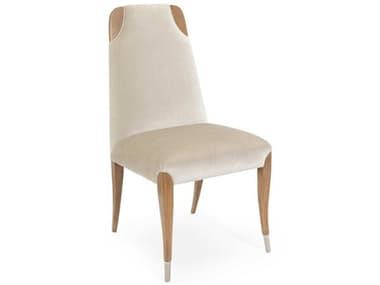John Richard Beige Fabric Upholstered Side Dining Chair JRAMF17721117AS