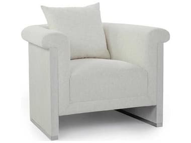 John Richard Burin White Fabric Accent Chair JRAMF1803V3421109AS