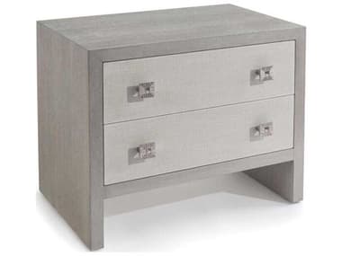 John Richard Chepstow 2-Drawers Gray Nightstand JREUR010306