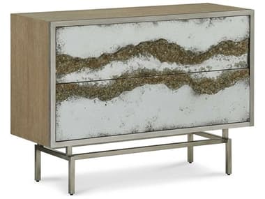 John Richard Cervino Driftwood Gray Oak Wood Accent Chest JREUR010507