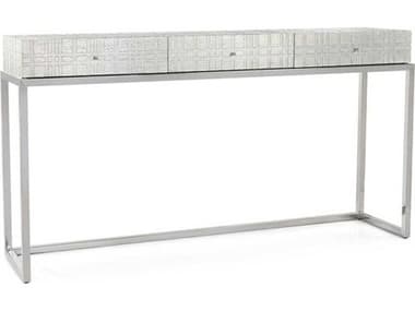 John Richard Staccato Rectangular Wood Console Table JREUR020380