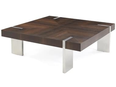 John Richard Mark Mcdowell 48" Square Wood Natural Coffee Table JREUR030789