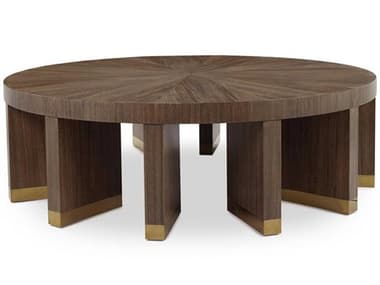 John Richard Revolve Round Wood Tristan Coffee Table JREUR030893