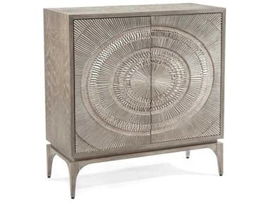 John Richard Mark McDowell Cosmos Silver White Oak Wood Accent Chest JREUR040413