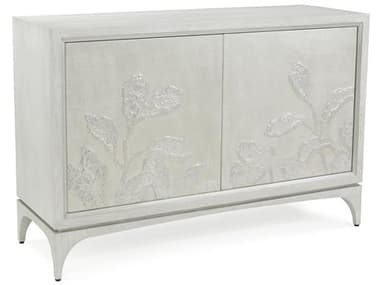 John Richard Mark Mcdowell 54" Wide Washed Silver Oak Wood Accent Chest JREUR040726