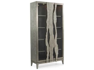 John Richard Mark Mcdowell 42'' Wide Beech Wood Silver Display Cabinet JREUR040732