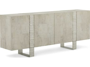 John Richard Aether 90" Solid Wood Tiza Gesso Sideboard JREUR040783