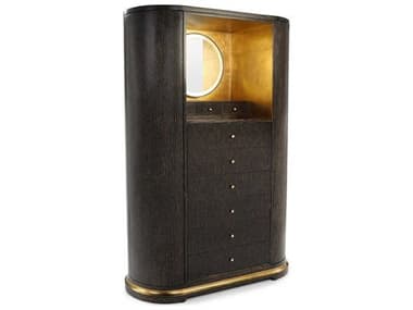 John Richard Socialite Black Wardrobe Armoire JREUR040872