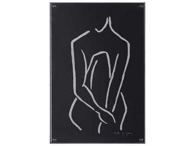 John Richard Melissa Abide Griffith's Ebony Contour-II Wall Art JRGBG2257B