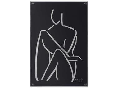 John Richard Melissa Abide Griffith's Ebony Contour-III Wall Art JRGBG2257C