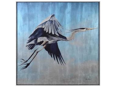 John Richard Annie Moran's Soaring Blue Wall Art JRGBG2361