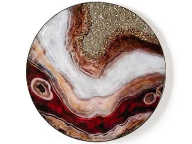 John Richard Katherine Cole's Crimson Ice-II Wall Art JRGBG2617B