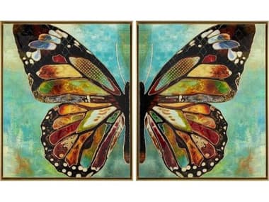 John Richard A Set of Two Wings of Wisdom Wall Art JRGBG2868S2