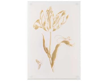 John Richard Jacob Marrel's Gilded Tulips - Blossom Wall Art JRGBG2921A