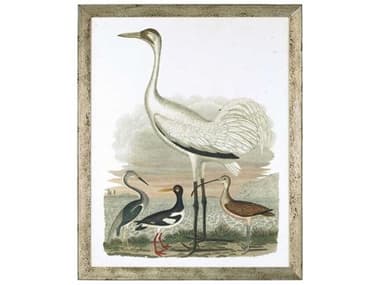 John Richard Large Heron Family II Painting JRGRF4401B