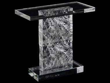 John Richard Mark Mcdowell 22" Rectangular Glass Clear End Table JRJFD0226