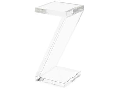 John Richard Zed Square Clear End Table JRJFD0380